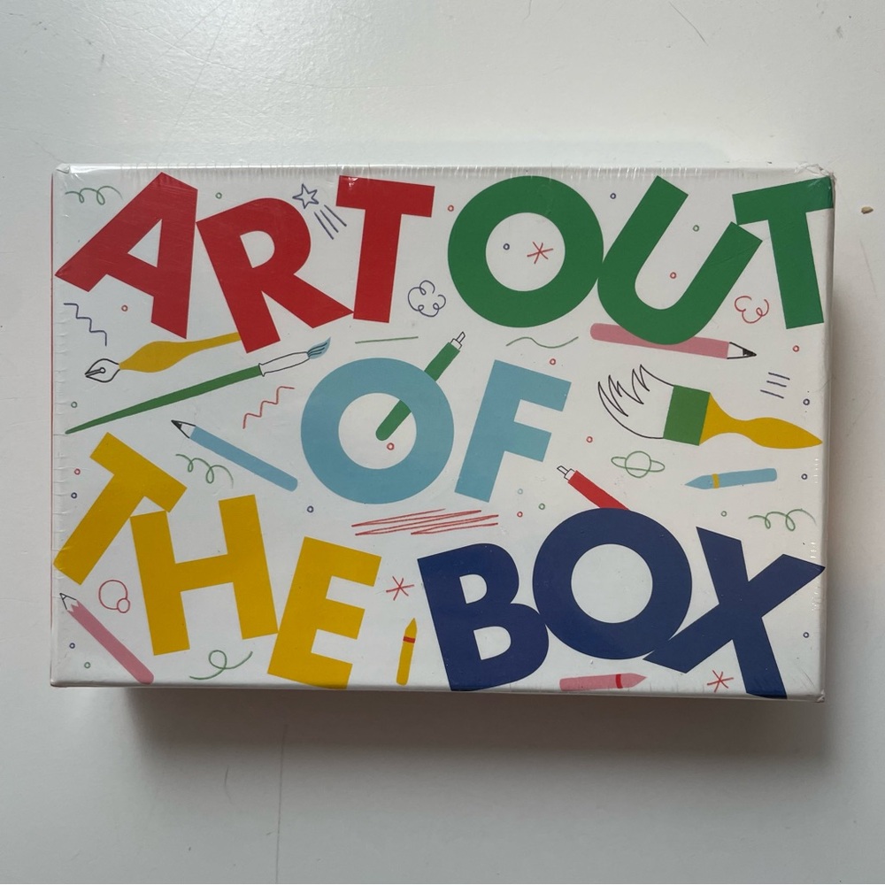 NEW Art Out Of The Box: Creativity Games For Artists Of All Ages SEALED Box